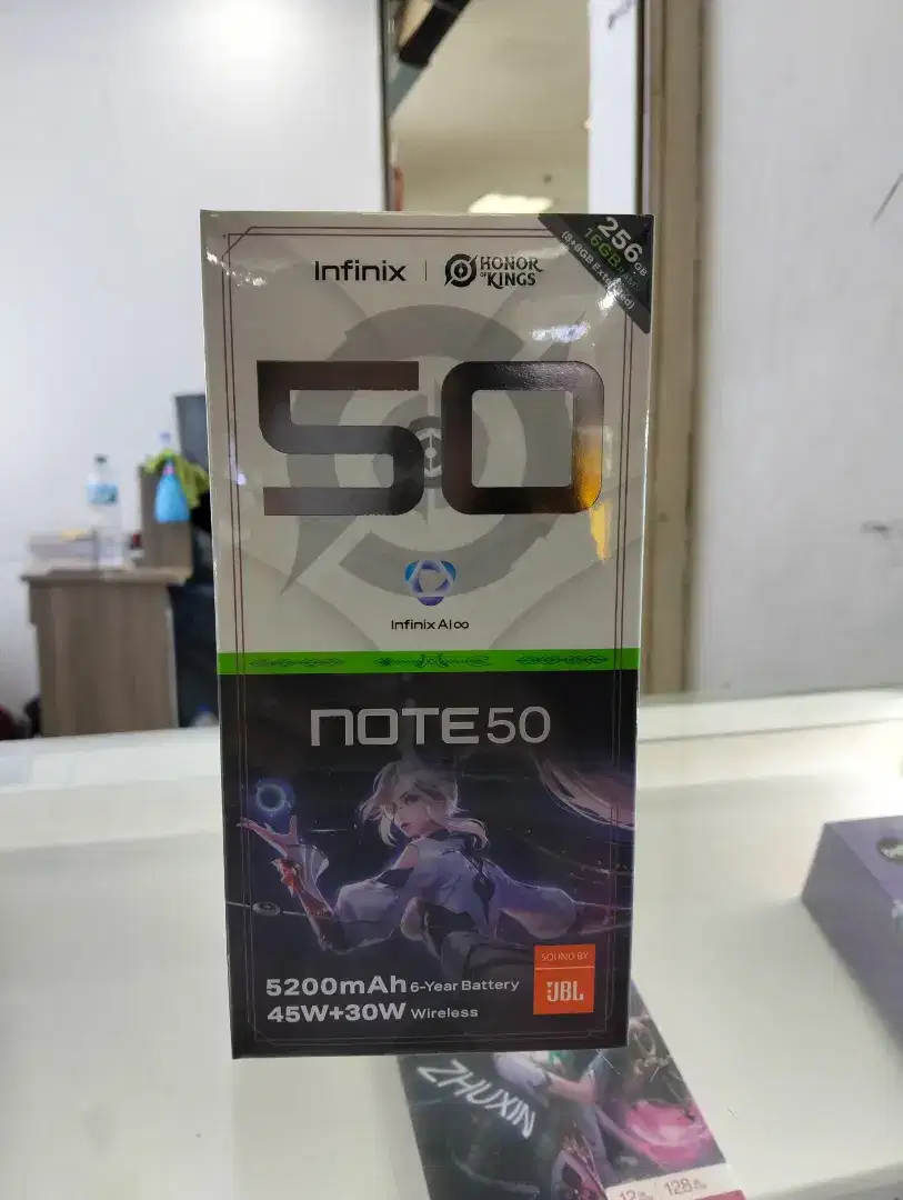 Infinix note 50 8/256GB Garansi resmi infinix