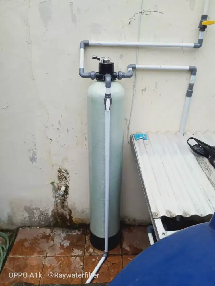 Filter air penjernih air kuning