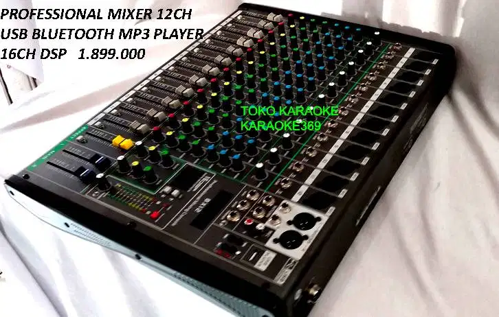 PROFESSIONAL MIXER  12CH HRG 1.899.000 Support BLUETOOTH