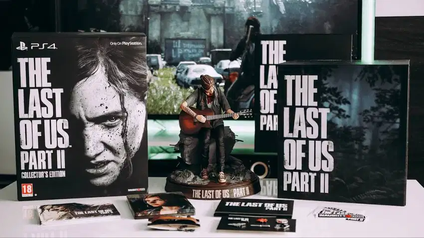 Figure Ellie The Last of Us Part II Collector Edition + Box Collector
