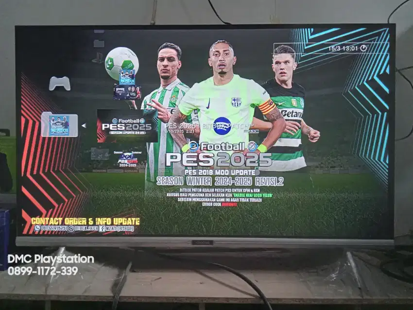 PES 2025 Bitbox PS3 & PS4 Dll.
