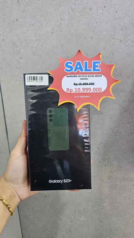 Galaxy S23+ Ram 8/256 Bergaransi