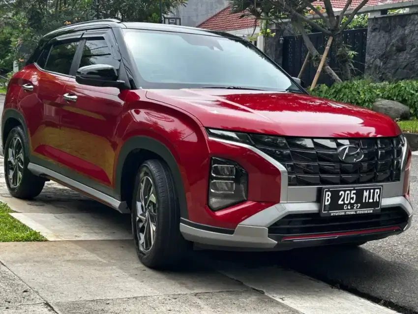 COMPACT SUV NYAMAN DAN IRIT. CRETA PRIME 1.5 AT 2022 MERAH