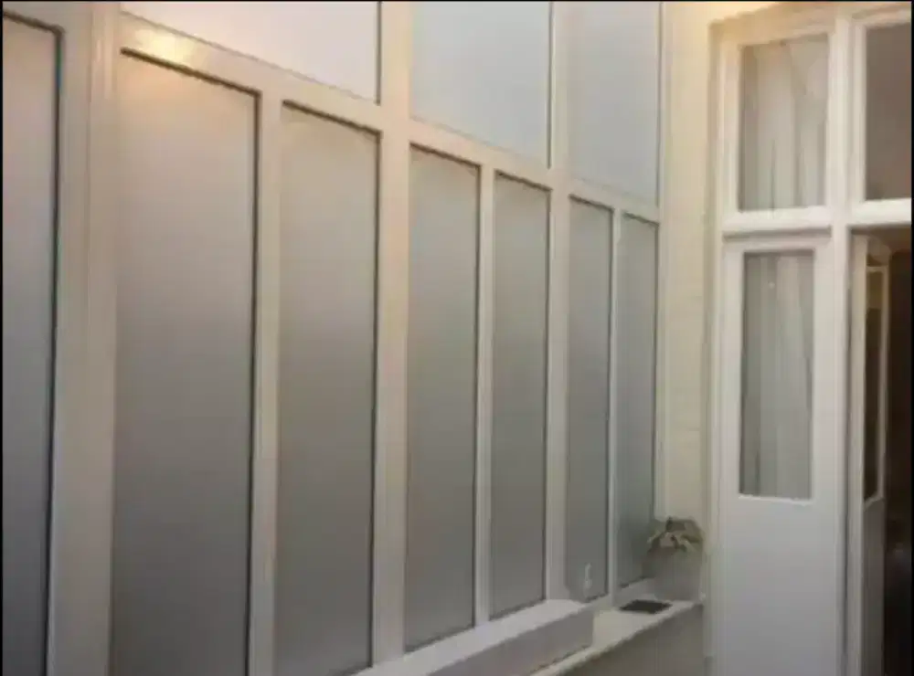 Privacy windows film dengan stiker sanblas kaca film untuk kantor