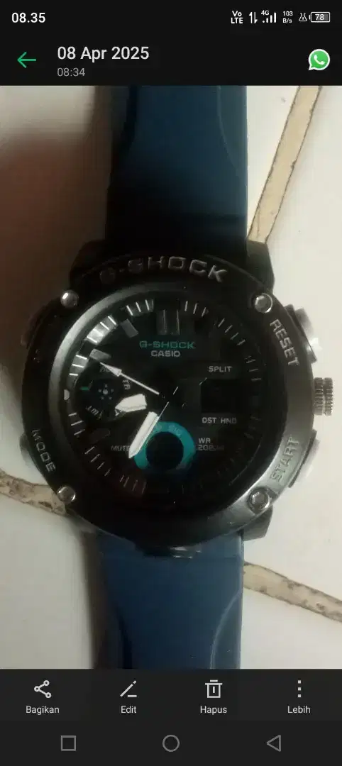 Permisi sy mau nawarin jam Casio G-Shock ga2000