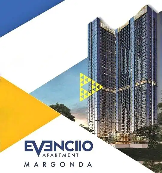 JUAL (BU) Apartemen Evenciio tipe Studio Plus, Margonda, Depok