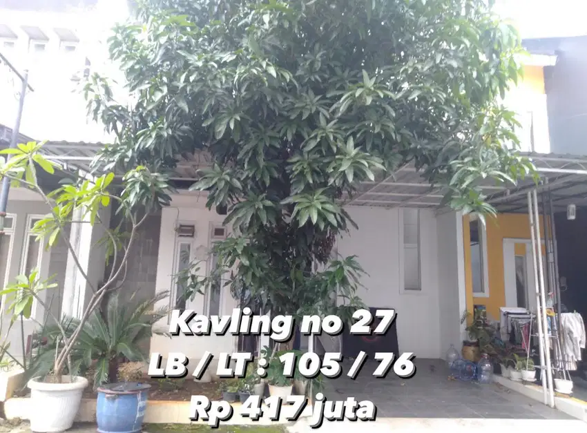 Aset BTN Semarang.Rumah&Kavling Cluster GrahaSafira,Gayamsari,Semarang