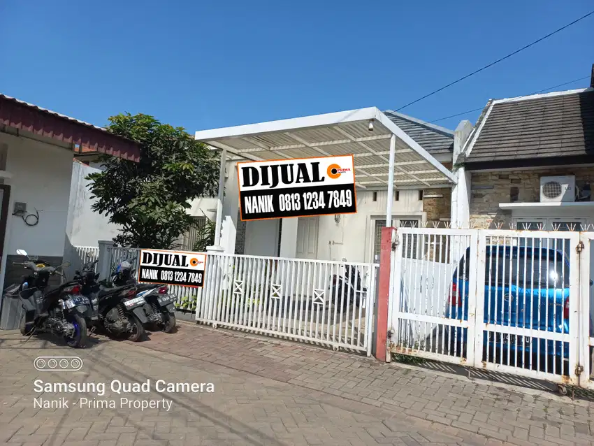Rumah cluster permana dkt pemkot cimahi stkip pasundan