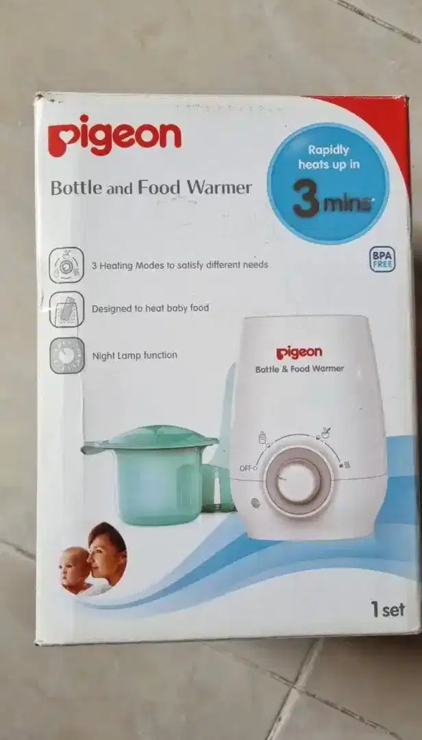 Bottle food and warmer