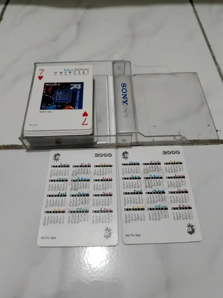 Barang Antik Kartu Kamera Sony Tahun 2000