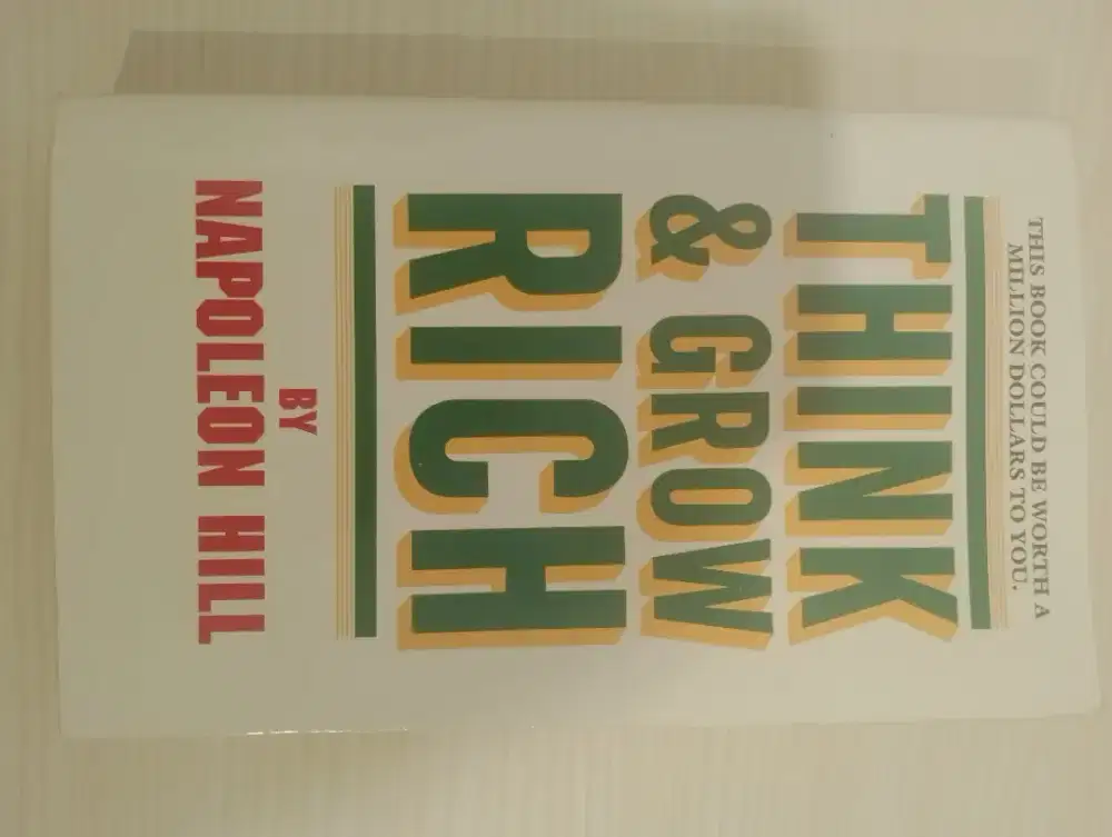 Buku Motivation Think and Grow Rich