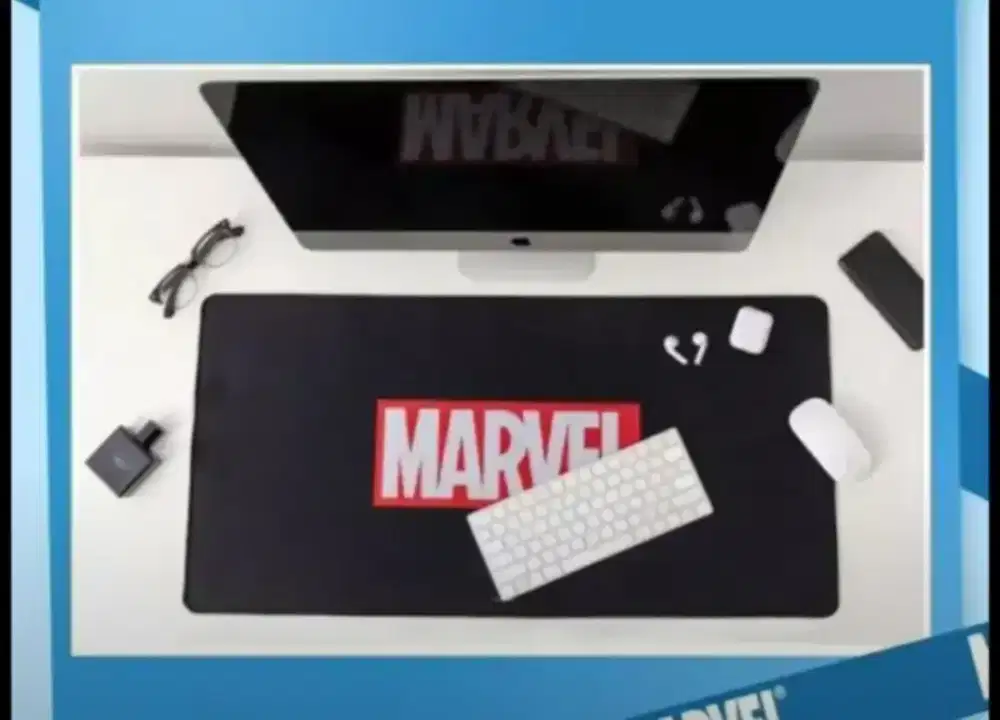Promo Abisin Stok Lama Mouse Pad Mousepad Marvel 80 x 40 cm