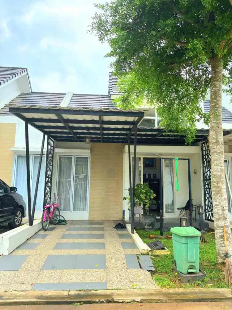 DIJUAL RUMAH SIAP HUNI DENGAN ISI / interior di CitraLand Palembang