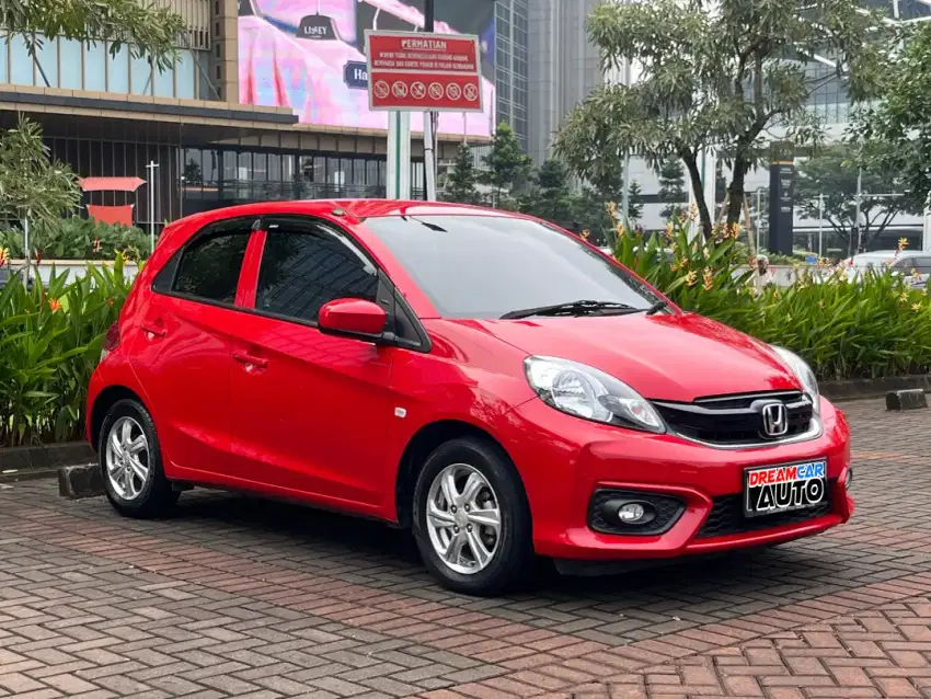 [ LOWKM ] [ KM32RB ] Honda Brio E CVT Non RS Satya 2017/2018
