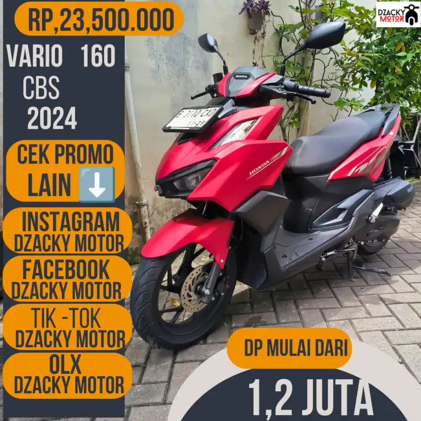 ALL New VARIO 160 CBS 2024 SECOND LIKE NEW
