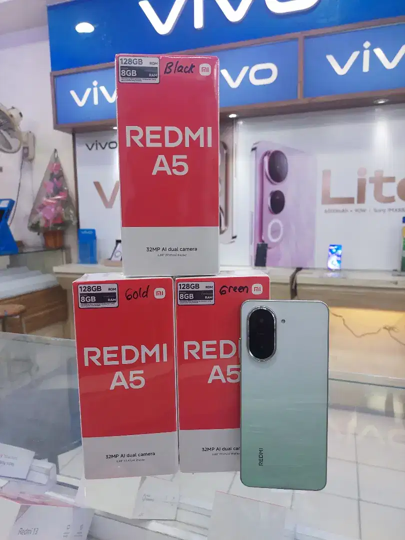 PROMO XIAOMI A5 4+4/128GB FREE SOFTCASE GARANSI RESMI