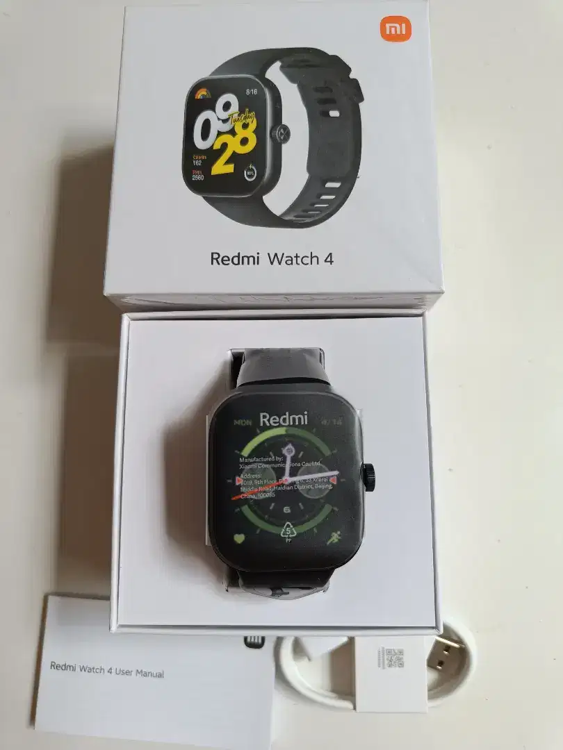 Smart watch redmi watch 4 original baru cuma buka box dan test connect