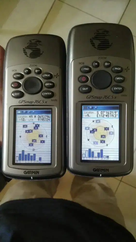 Gps garmin 76csx bekas komplit mulus