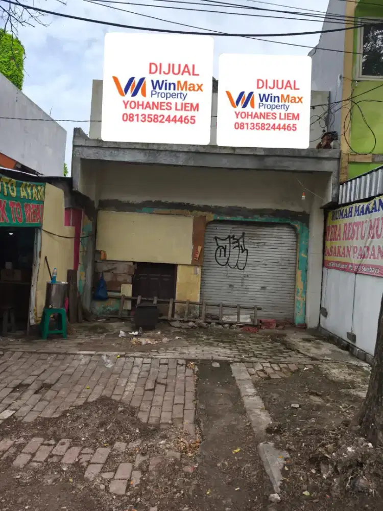 Dijual ruko kecil jl.DR.IR.H.Soekarno atau jl mer strategis