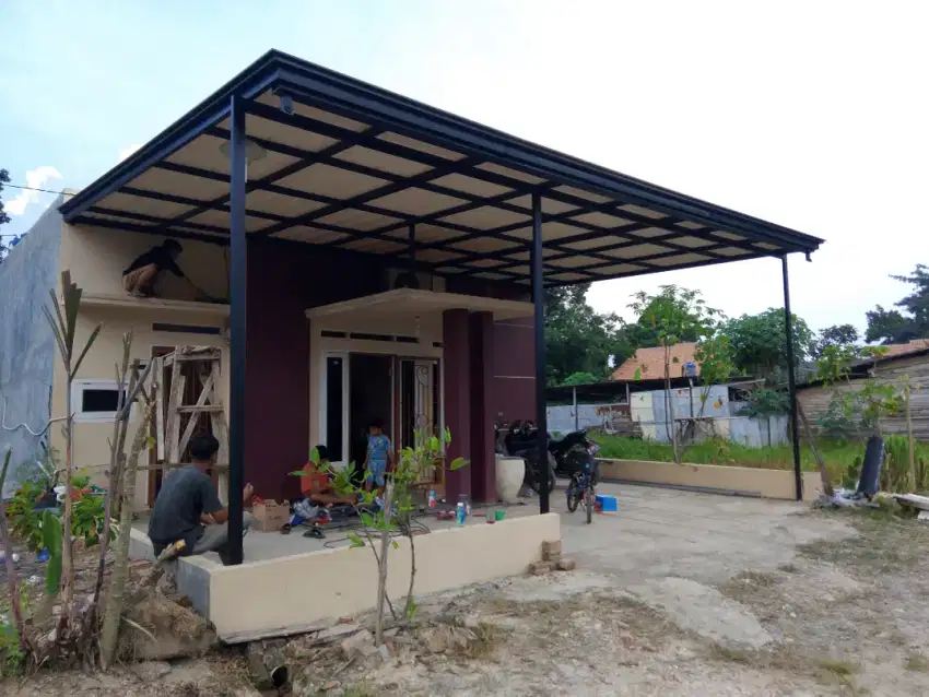Kanopi minimalis atap alderon