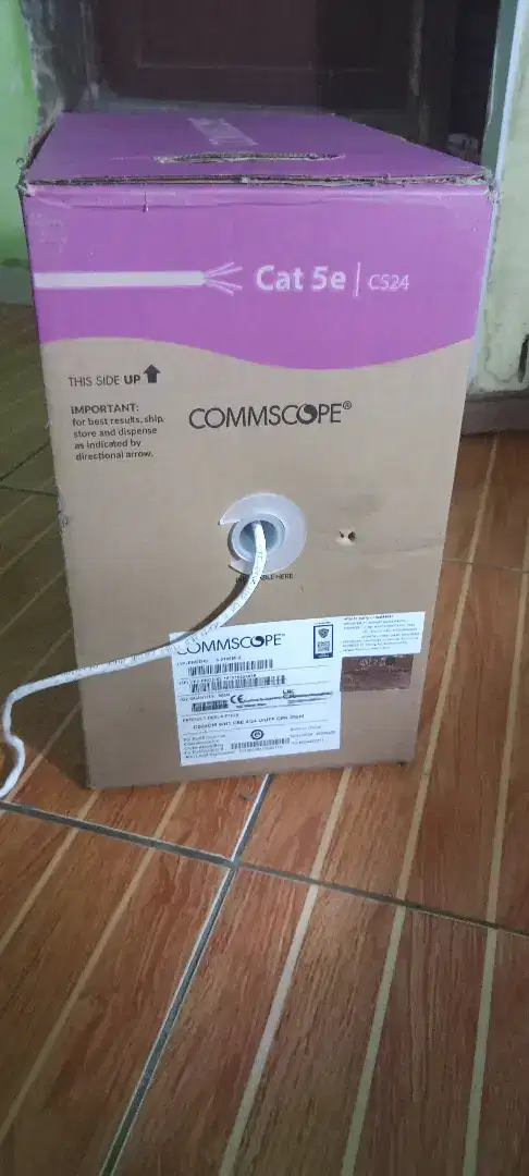 Kabel LAN cat 5e AMP comscope