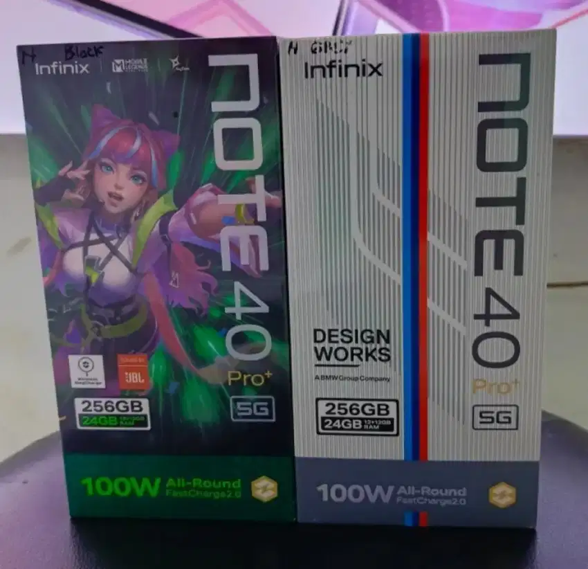 Infinix note 40 pro plus 5G 12/256 new baru