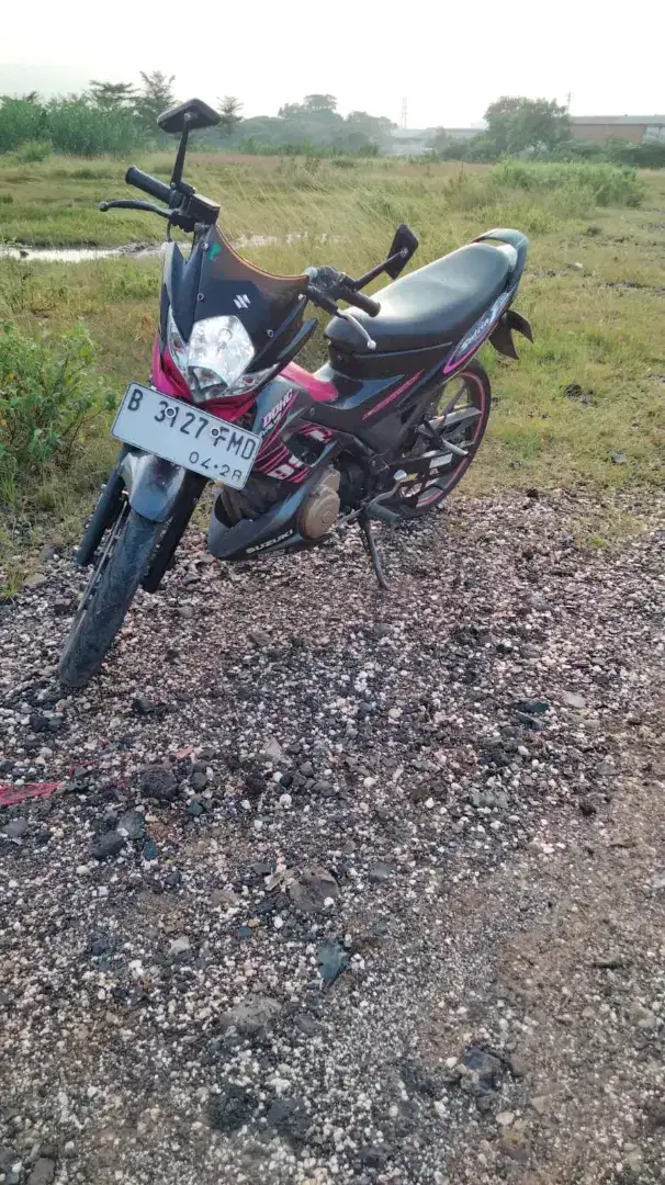 Satria fu 2013 lengkap mulus