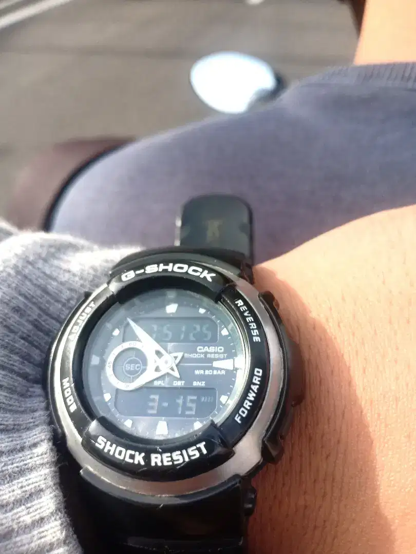 Casio G Shock G300 Digital Analog Ori