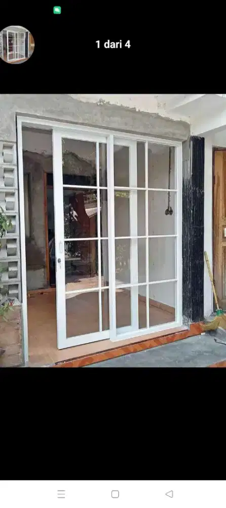 Pintu alumunium murah