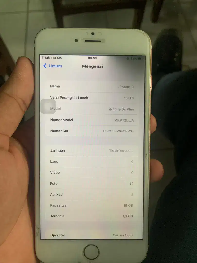 iPhone 6s plus inter