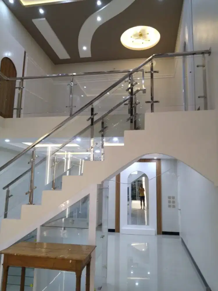 Railing Stainless Kaca Modern Jogja