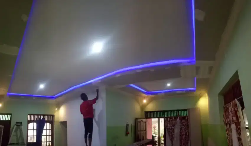 Plafon gypsum,pvc dan penyekat ruangan Grc