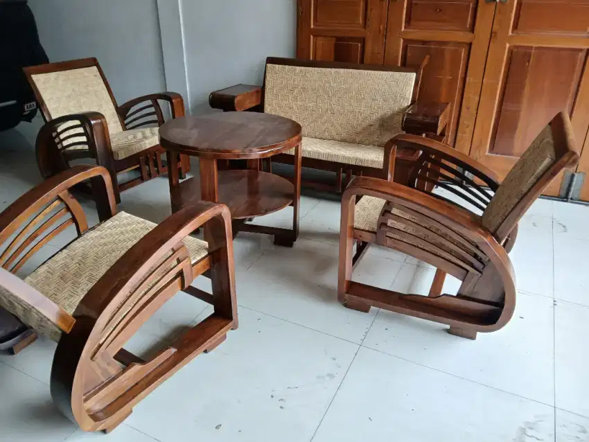 Kursi Sedan Rotan Jadul Cirebon