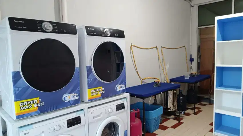 PAKET USAHA LAUNDRY KILOAN COIN QRIS LENGKAP DENGAN TRAINING