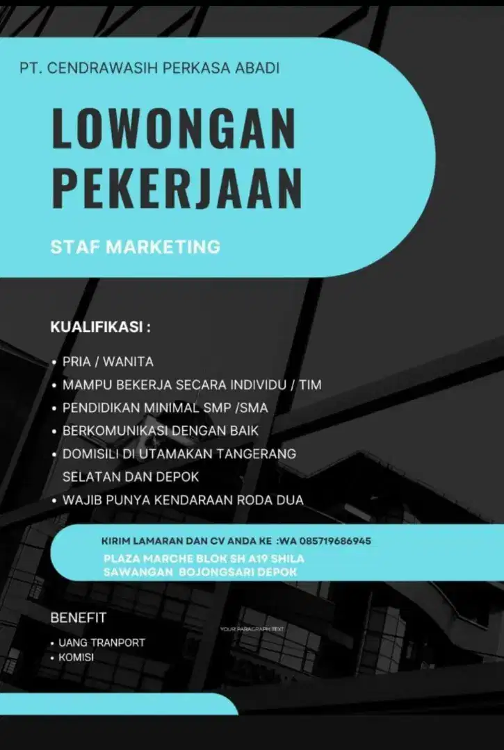 Walk in interview