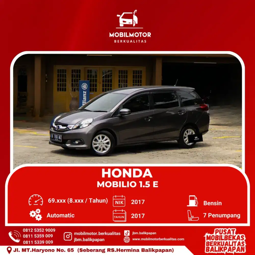 HONDA MOBILIO 1.5 E AT