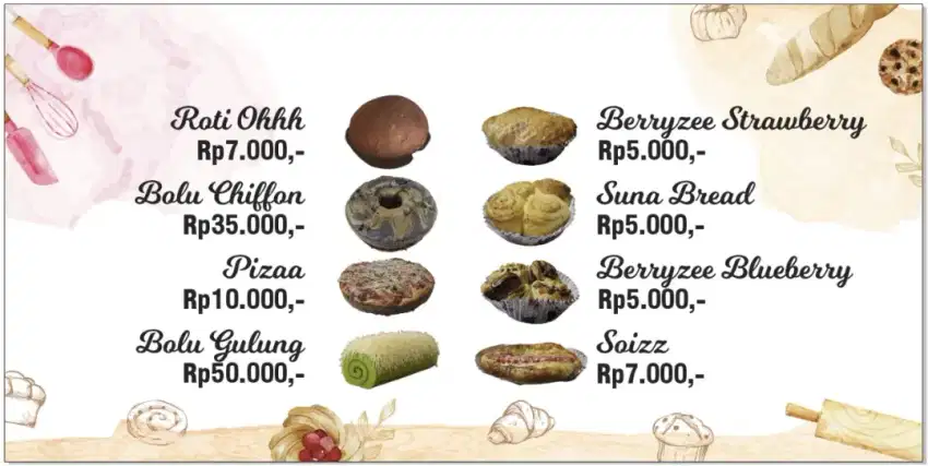 Jual Roti dan cake
