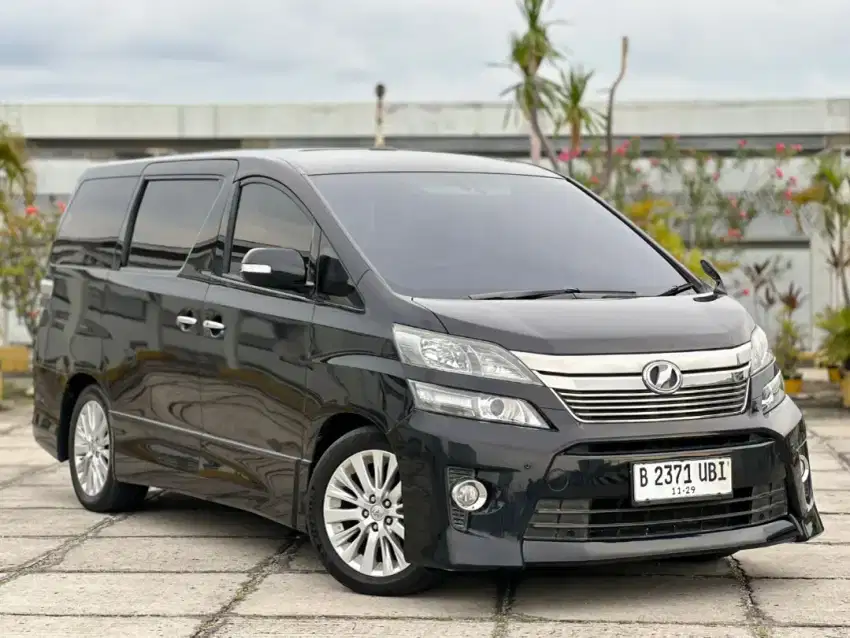 [TGN 1 DR BARU]Toyota Vellfire 2.4 ZG Alles AT 2014 Vellfire 2014
