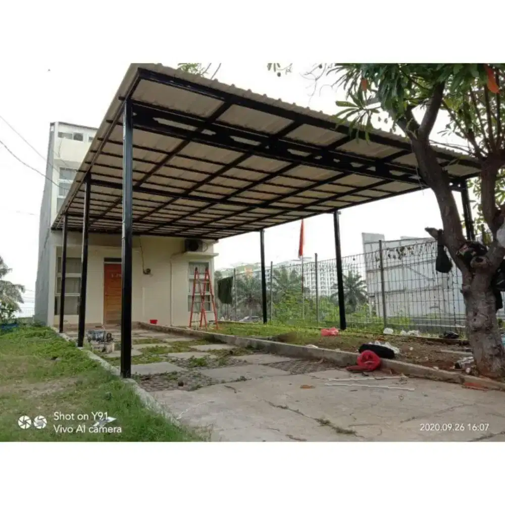 Siap pasang kanopi baja ringan