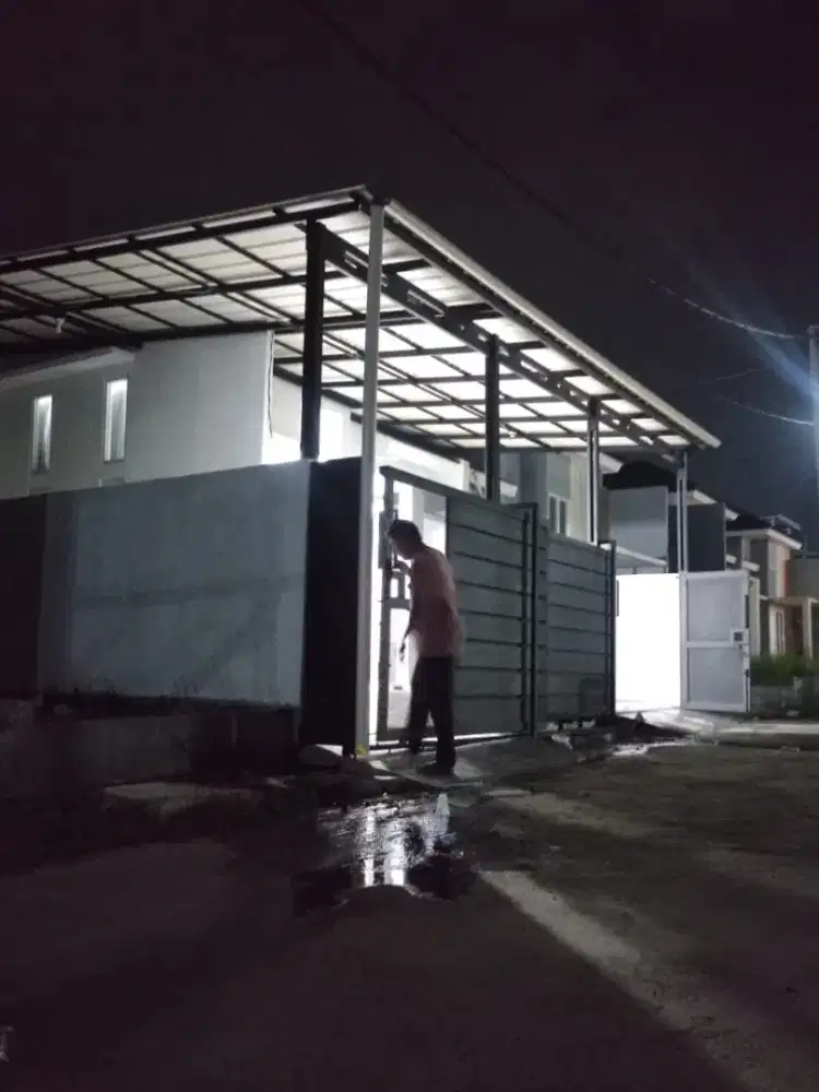 Siap pasang kanopi baja ringan