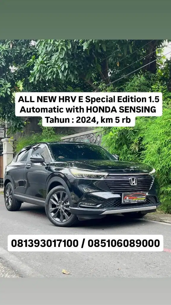 ALL NEW HRV E Special Edition 1.5 with HONDA SENSING 
Th 2024,km 5 rb