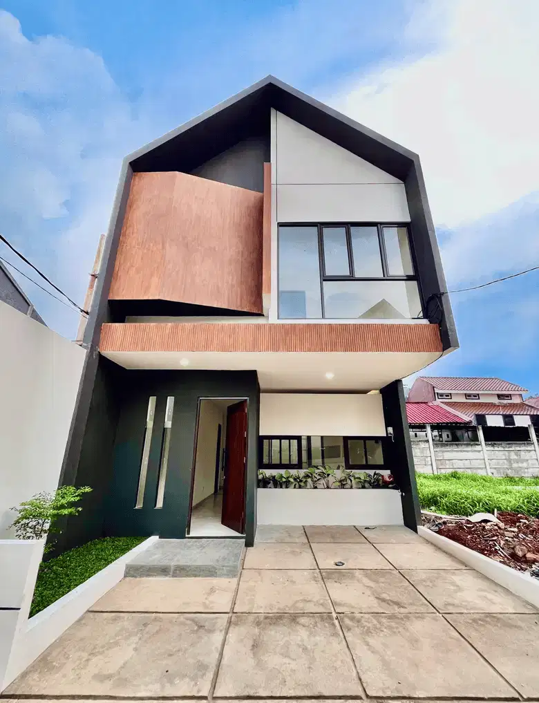 RUMAH 2 LANTAI SCANDINAVIAN DALAM CLUSTER MINI DI JATIASIH SHM