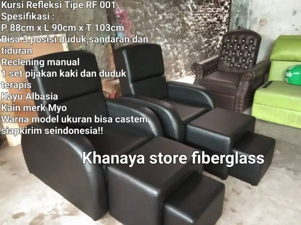 Kursi refleksi rf01 model simpel dan nyaman_Kursi pijat refleksi murah