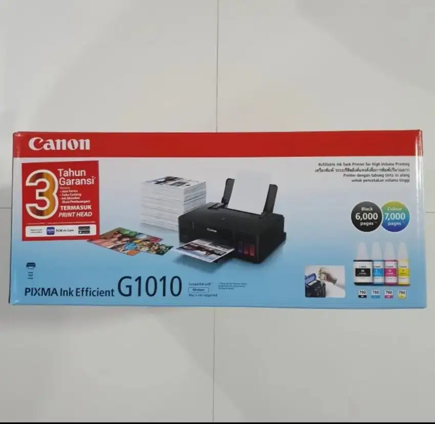 Printer inktank Canon G1010 printer only new garansi