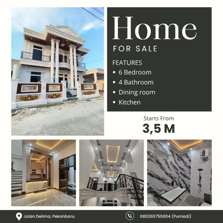 Hunian Super Mewah Dengan Full Furnish