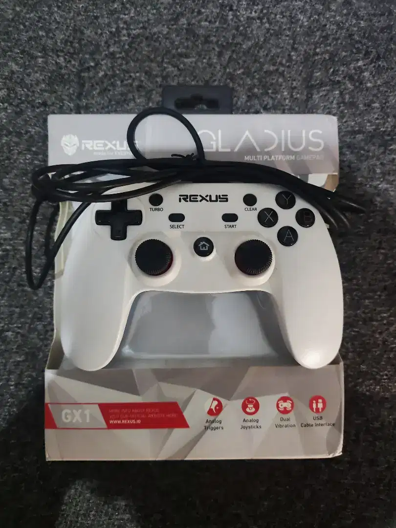 JUAL MURAH CONTROLLER GAMING REXUS GX1