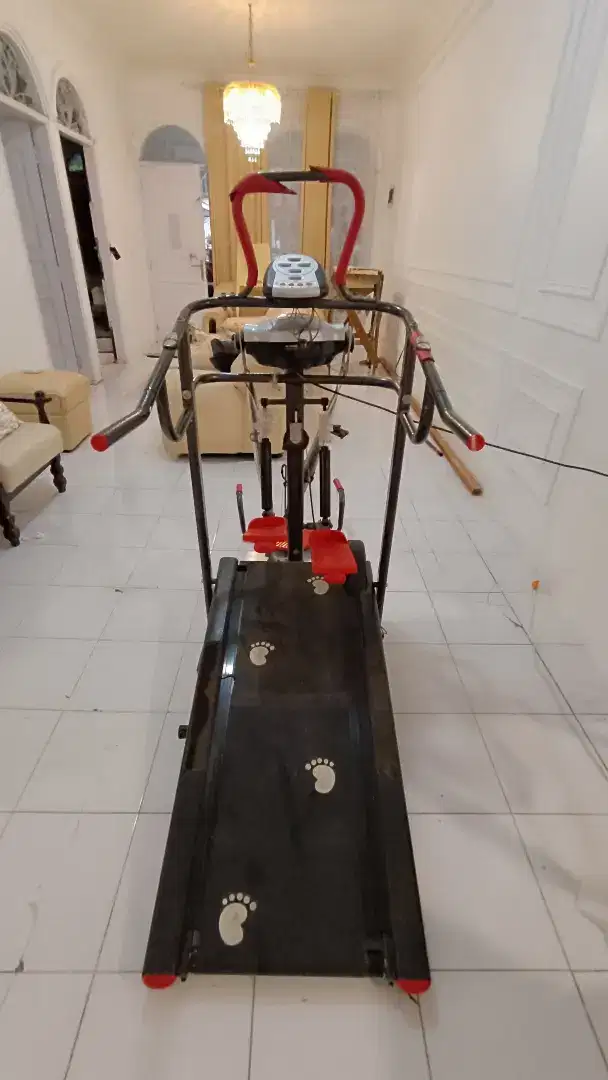 Treadmill manual multifungsi