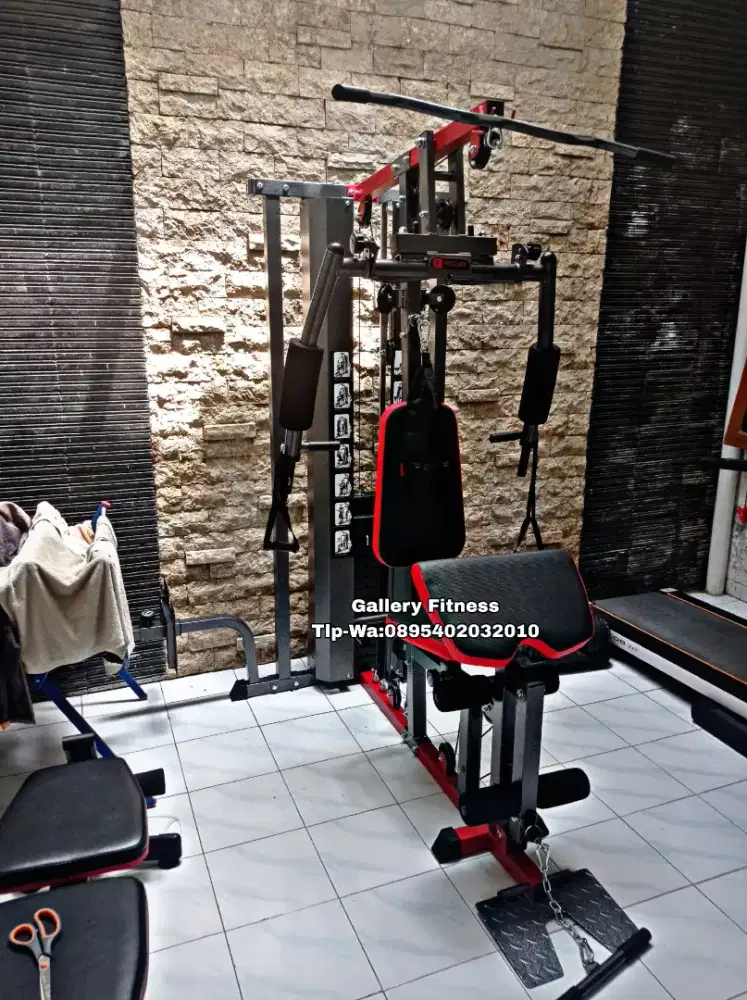 Home gym 1 sisi ada leg pres