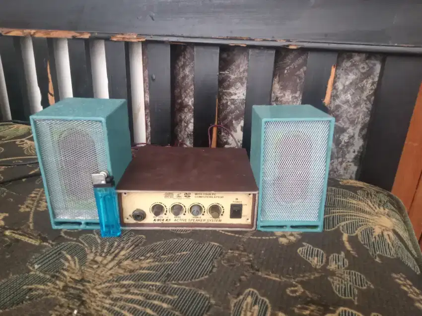 Ampli mini .rakitan ada sub dan midle