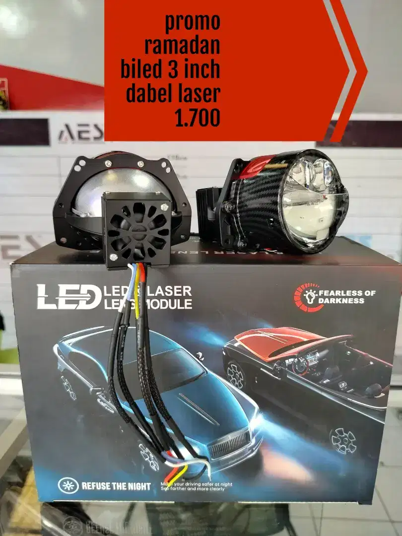 Custom Lampu biled mobil